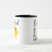 Mug Poussin intuitif de technologie (Centre)