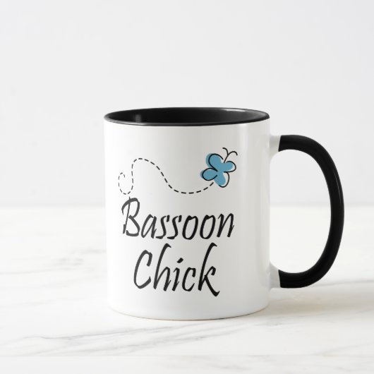 Mug Poussin mignon de basson (Droite)