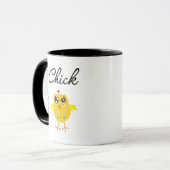 Mug Poussin orthopédique v1 d'infirmière (Devant gauche)