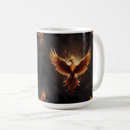 Mug Poussin Phoenix Fierté (Devant droit)