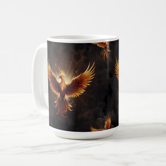 Mug Poussin Phoenix Fierté (Devant gauche)