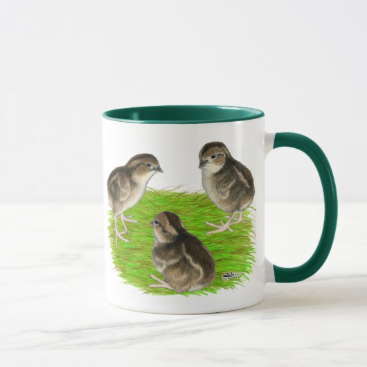 Mug Poussins de cailles (Droite)