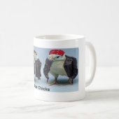 Mug Poussins de cycliste (Devant droit)