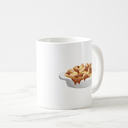 Mug poutine (Devant droit)