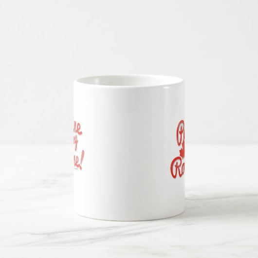 Mug Poutine est ma routine (Centre)