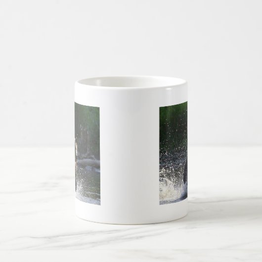 Mug Poutine monte un ours ! (Centre)