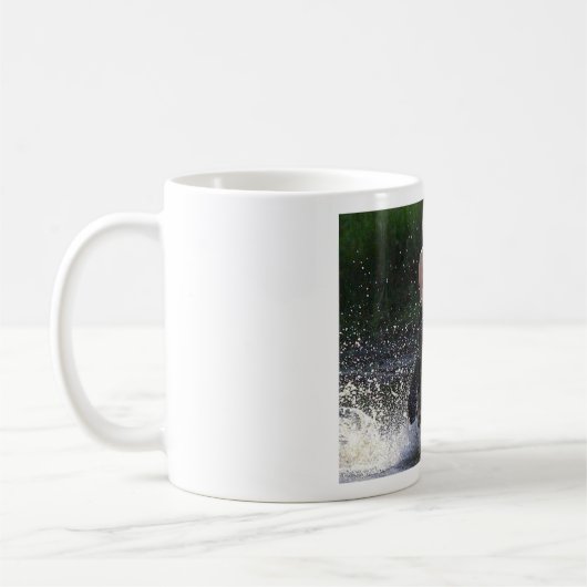 Mug Poutine monte un ours ! (Gauche)