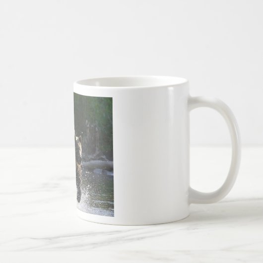 Mug Poutine monte un ours ! (Droite)