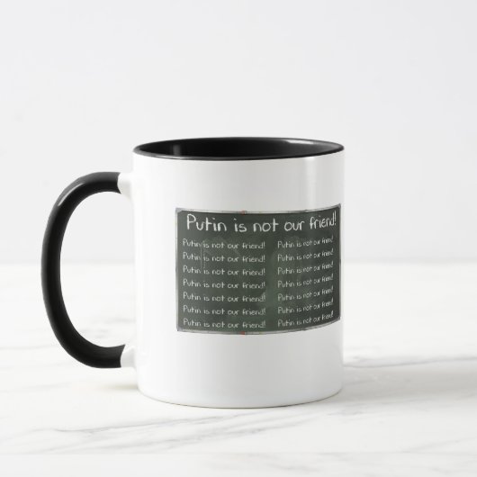 Mug Poutine n'est pas notre ami (Gauche)