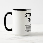 Mug Poutre de l'ingénieur structurel (Gauche)