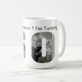 Mug Pouvez-vous croire que vous avez 60 ans ? Collage  (Devant droit)
