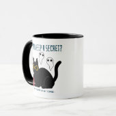 Mug "Pouvez-Vous Garder Un Secret Il Y A Des Esprits D (Devant gauche)