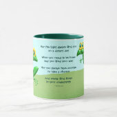 Mug Pouvez vous ne jamais trouver des grenouilles dans (Centre)