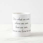 Mug Pouvez vous pouvez, pouvez vous pouvez, faire ce (Centre)