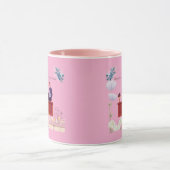 Mug Pouvoir du leadership rose (Centre)