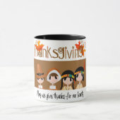Mug Pouvons nous donner des mercis de notre générosité (Centre)