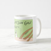 Mug Poux de tête jouant au golf (Devant droit)
