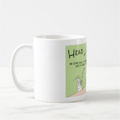 Mug Poux de tête jouant au golf (Gauche)