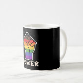 Mug Power Alternative Fierté Premier design pour l'éga (Devant droit)
