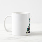 Mug Powered by Coffee and Christmas Code Robot (Gauche)