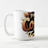 Mug Powered by coffee Fueled by Freedom (Gauche)