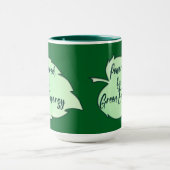 Mug Powered by Green Energy St Patrick’s Day caneca (Centre)