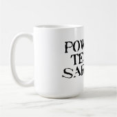 Mug Powered by Tea & Sarcasm (Gauche)