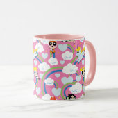 Mug Powerpuff Girls & Donny Rainbow Motif (Devant droit)