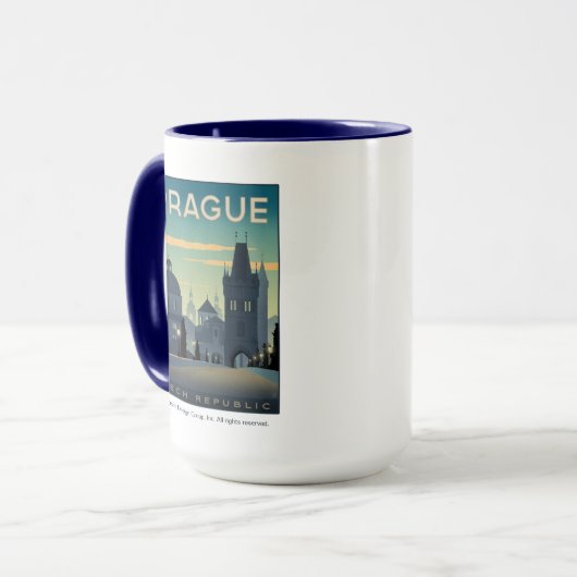 Mug Prague, République tchèque (Devant gauche)