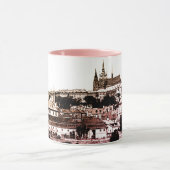 Mug Prague, Ville historique, Château & Drapeau - Tchè (Centre)