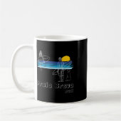 Mug Praia Brava Brésil, Plage de surf Guy de surf avec (Gauche)