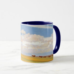 Mug Prairie After Storm par Maynard Dixon, Art Vintage