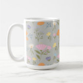 Mug Prairie colorée sur gris (Gauche)