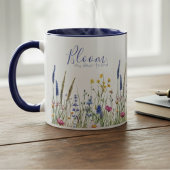 Mug Prairie de fleurs sauvages aquarelle "Floraison"