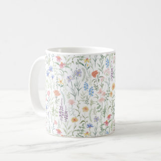 Mug Prairie de fleurs sauvages féministes coquettes