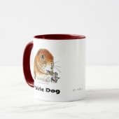 Mug prairie dog　(Heart) (Devant gauche)