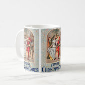 Mug Prang's Christmas Card (environ 1886) (Devant gauche)