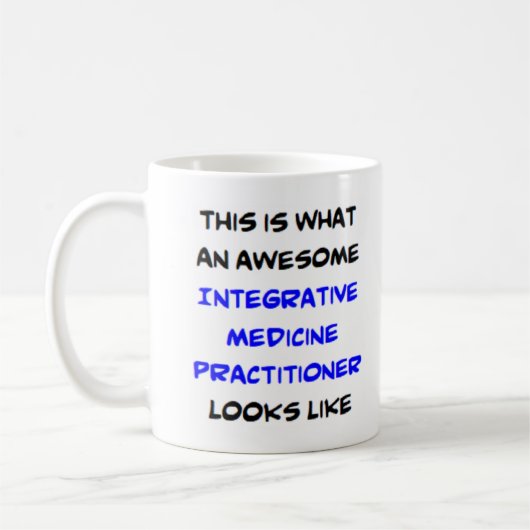 Mug praticien de médecine intégrative, génial (Gauche)