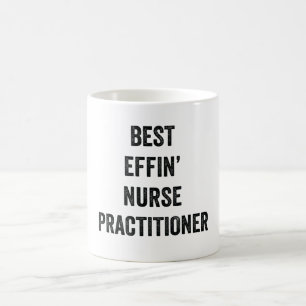 Mug Praticien en soins infirmiers de la meilleure effi