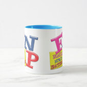 MUG PRATICIENNE LUNATIQUE D'INFIRMIÈRE DE FAMILLE (Centre)