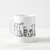 Mug Pratique des bandes (Devant gauche)