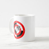 Mug Pratique en matière de cible (Devant gauche)
