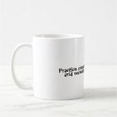 Mug Pratiquez les actes aléatoires de la gentillesse, (Gauche)