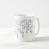Mug Prayer Cup du seigneur (Devant droit)