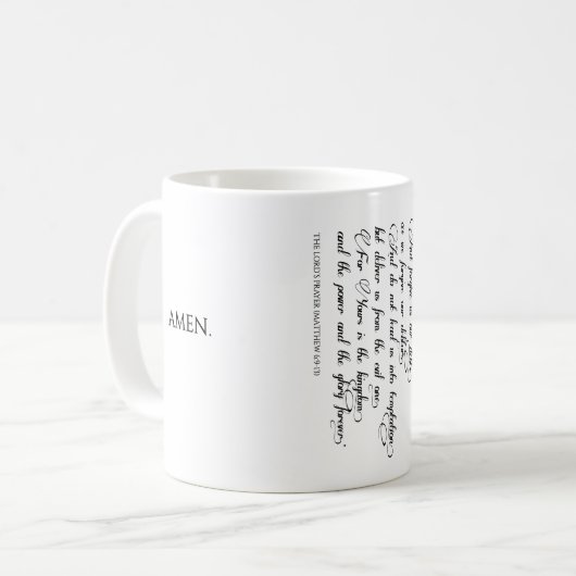 Mug Prayer Cup du seigneur (Devant gauche)