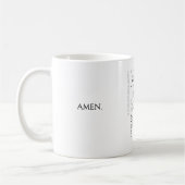 Mug Prayer Cup du seigneur (Gauche)