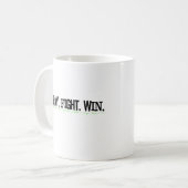 Mug PrayFightWin (Devant gauche)