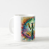 Mug Praying Mantis 290824AREF149 - Watercolor (Devant gauche)