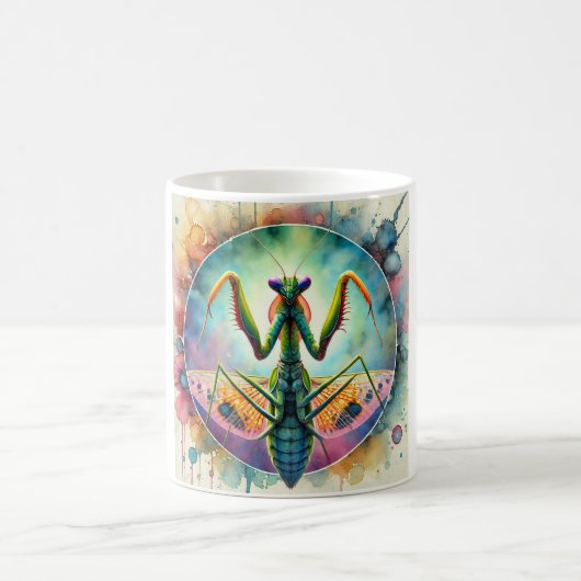 Mug Praying Mantis 290824AREF149 - Watercolor (Centre)