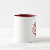 Mug Pré - années 60 rouges de professeur de K les (Centre)